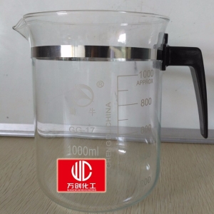 帶柄燒杯，塑料柄燒杯