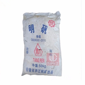 明礬，工業(yè)明礬，KAl(SO?)?·12H?O